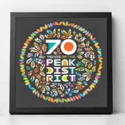 Peak District - 70 Years - Oak Leaves Of Experience - Fine Art Print -Kitchenware Store 70Years VillageLeavesofExperienceszoomsmall