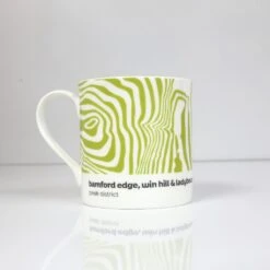 Peak District – Contour Mugs Set Of 4 – #04 -Kitchenware Store Bamford Edge Win Hill Ladybower Front 1024x1024 1