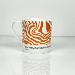 Lyme Regis, Charmouth & The Jurassic Coast - Dorset - Contour Mug