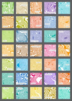 Contour Range - 35 Treasured Places - Fleece Blanket -Kitchenware Store CRTreasPlaces35 BlanketGreysmall