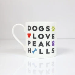 Fine Bone China Mug - Dogs Love Peak Hills