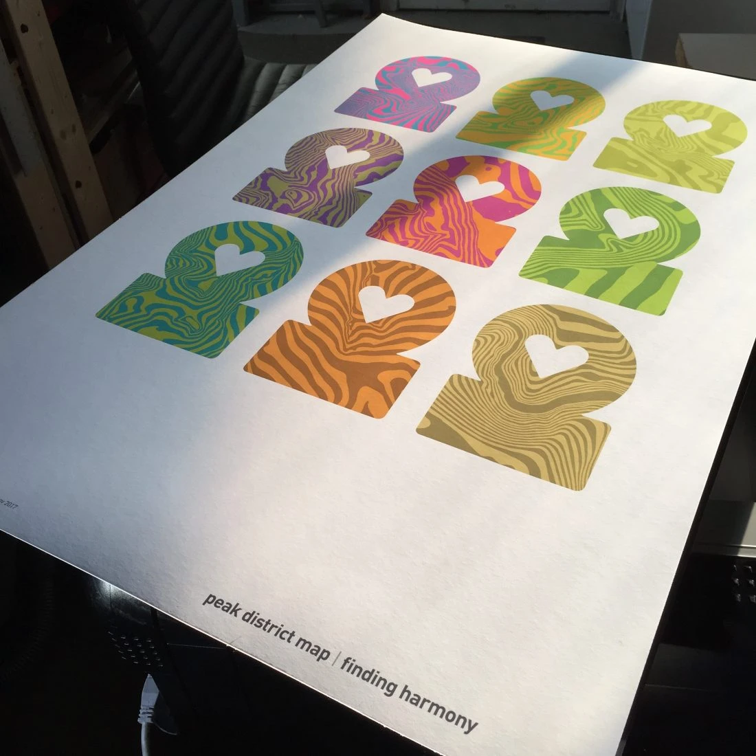 Peak District Map – Finding Harmony 3 Peak District Map – Finding Harmony - Image 3