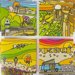 Greetings Cards Set 06 - Outdoor Activities - Peak District