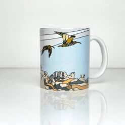 Kinder Scout Curlews & The Woolpacks - Peak District - Mug