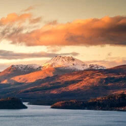 Ben Lomond, Tarbet & Inverbeg - Scottish Highlands - Contour Print -Kitchenware Store LochLomondBenLomond01adjsqsml