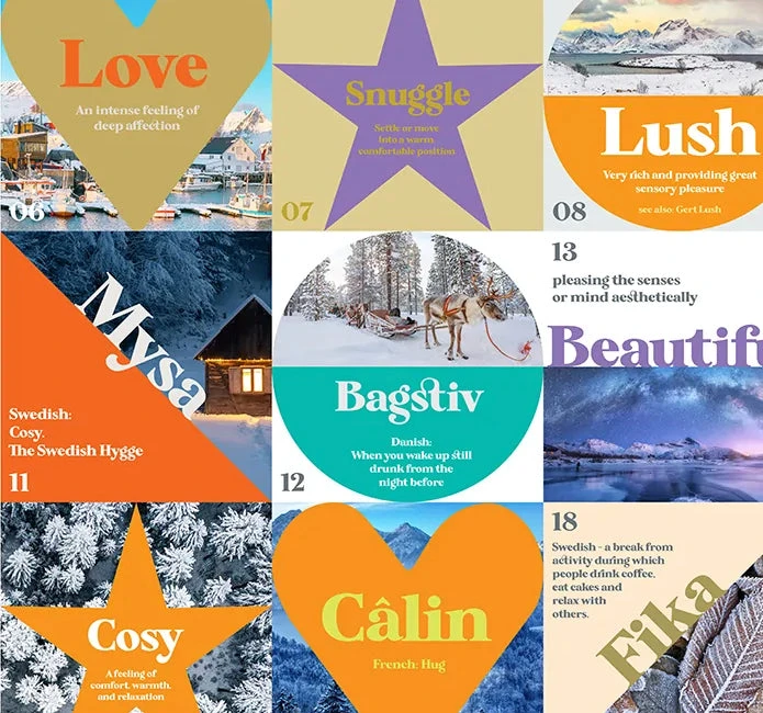 Loveliness - 25 Words - Wellbeing - Fine Art Print 4 Loveliness - 25 Words - Wellbeing - Fine Art Print - Image 4