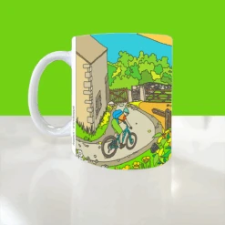 Derwent Edge – Time For Tea - Peak District - Mug -Kitchenware Store MUGFrontIDYLLDerwentMTB