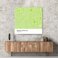 Skiddaw & Little Man - Lake District Contour Canvas