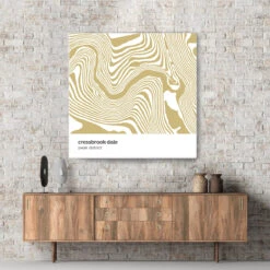 Cressbrook Dale - Peak District - Contour Range Canvas