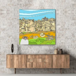 Stanage Trip Tick 02 - Peak District - Canvas