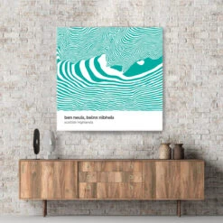 Ben Nevis - Scottish Highlands - Contour Range Canvas