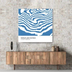 Liathach, Glen Torridon - Scottish Highlands - Contour Range Canvas