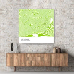 Carneddau - Eryri, Snowdonia - Contour Range Canvas