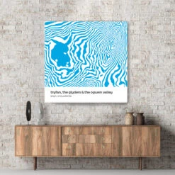 Tryfan & The Glyders - Snowdonia - Contour Range Canvas