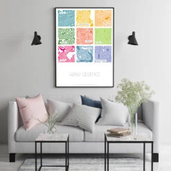 Lake District - 9 Treasured Places - Fine Art Print -Kitchenware Store PD CR LD 9TreasuredPlaces WHITE ROOM