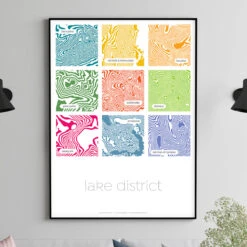 Lake District - 9 Treasured Places - Fine Art Print -Kitchenware Store PD CR LD 9TreasuredPlaces WHITE ZOOM