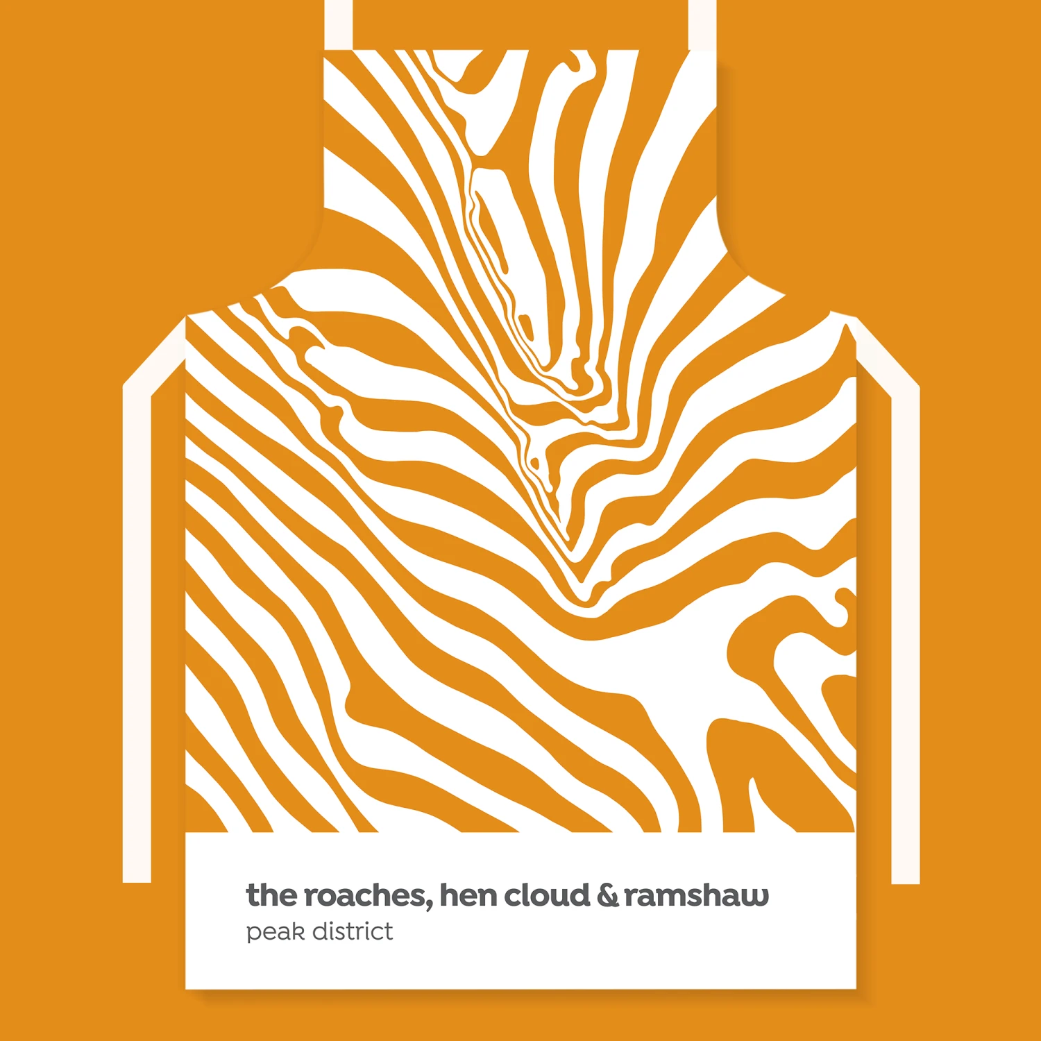 The Roaches, Hen Cloud & Ramshaw - Peak District - Contour Range Apron 2 The Roaches, Hen Cloud & Ramshaw - Peak District - Contour Range Apron - Image 2