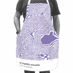 Yr Wyddfa, Snowdon - Eryri, Snowdonia - Contour Range Apron