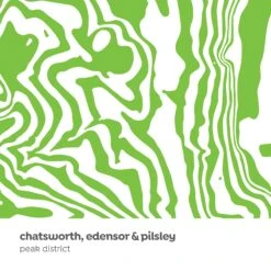 Chatsworth, Edensor & Pilsley - Peak District - Contour Range Canvas 7 Chatsworth, Edensor & Pilsley - Peak District - Contour Range Canvas -Kitchenware Store PD Canvas CR36