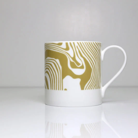 Peak District - Contour Mug - Cressbrook Dale 2 Peak District - Contour Mug - Cressbrook Dale - Image 2