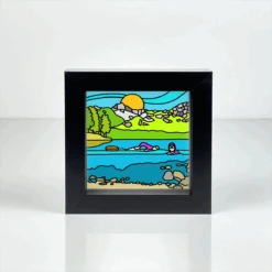 Wild Swimming - Blea Tarn - Lake District - Mini Fine Art Print