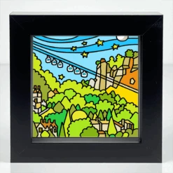 Heights Of Abraham - Peak District - Mini Fine Art Print -Kitchenware Store PD PD HEIGHTS MP100 FZOOM