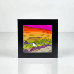 Higgar Tor From Carl Wark - Peak District - Mini Fine Art Print