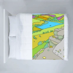 Peak District - Ladybower From Bamford Edge - Fleece Blanket