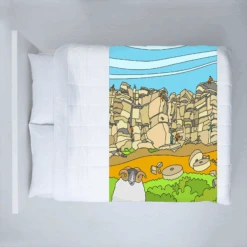 Peak District - Stanage Trip Tick 02 - Fleece Blanket