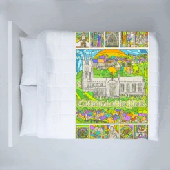 Peak District - Cathedral Of The Peak - Fleece Blanket