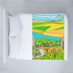 Peak District - Derwent Edge – Time For Tea - Fleece Blanket