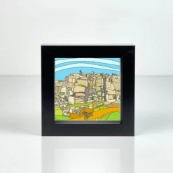 Stanage Trip Tick 01 - Peak District - Mini Fine Art Print