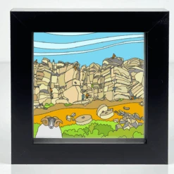 Stanage Trip Tick - Mini Print Set Of 3