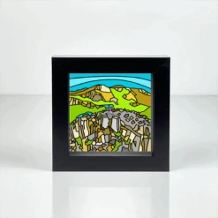 The Jump - Adam & Eve Tryfan - Snowdonia - Mini Fine Art Print