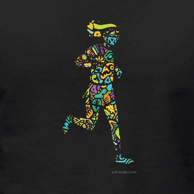 My Own Space - Running - Love Parks - Park Designs - T Shirt 2 My Own Space - Running - Love Parks - Park Designs - T Shirt - Image 2