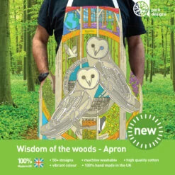 Wisdom Of The Woods - Love Nature - Cotton Apron 7 Wisdom Of The Woods - Love Nature - Cotton Apron -Kitchenware Store PDAPRONSquares2022MAYAds Page 1