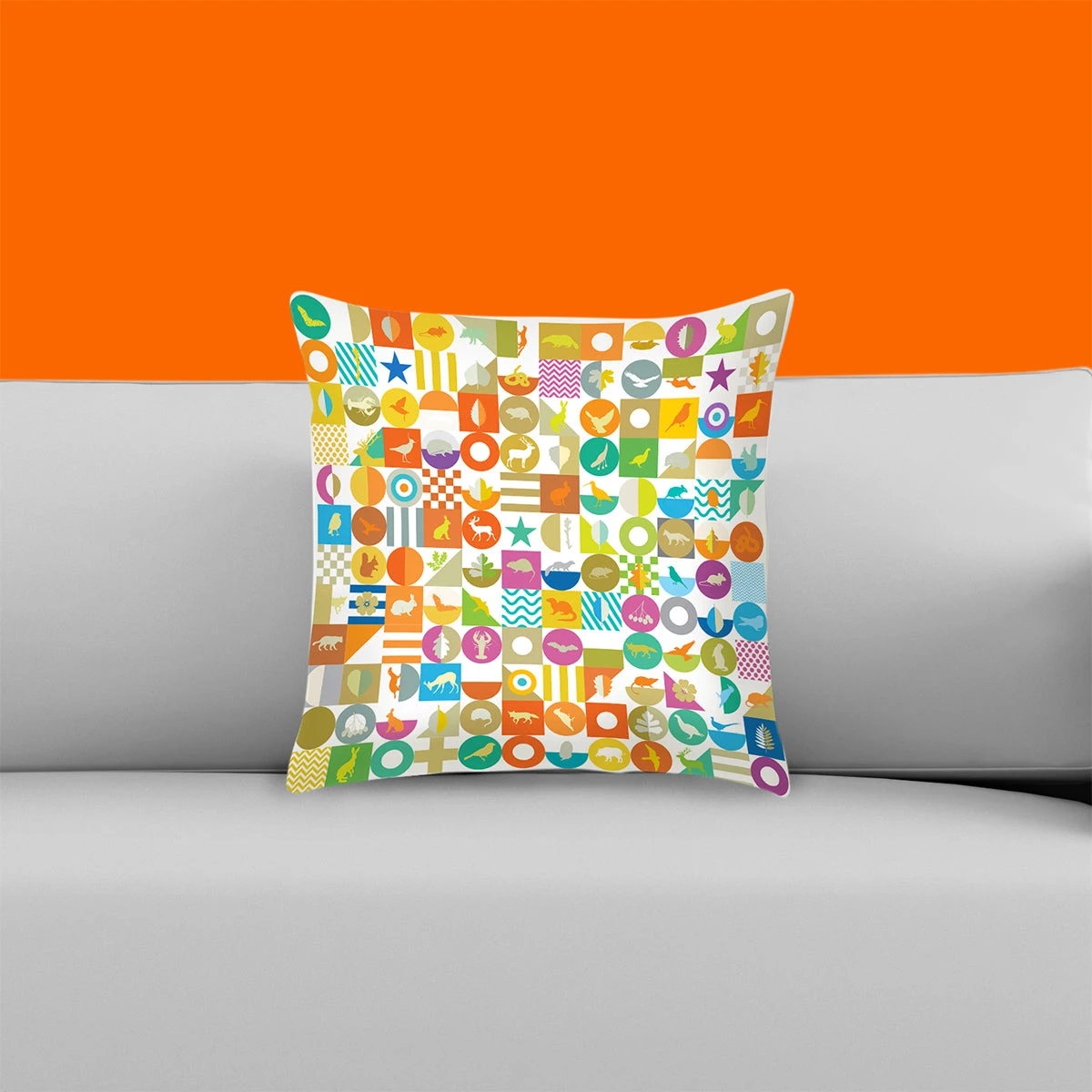 Pop Art Nature - I Love Parks - Cushion 2 Pop Art Nature - I Love Parks - Cushion - Image 2