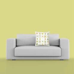 Leaves Icons - Cushion -Kitchenware Store PDCRPDxxxxxWHITEROOM11