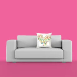 Heart Of Experience Pattern - Cushion -Kitchenware Store PDCRPDxxxxxWHITEROOM36