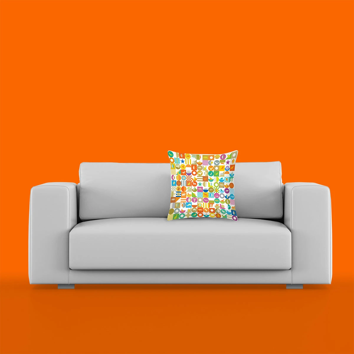 Pop Art Nature - I Love Parks - Cushion 3 Pop Art Nature - I Love Parks - Cushion - Image 3