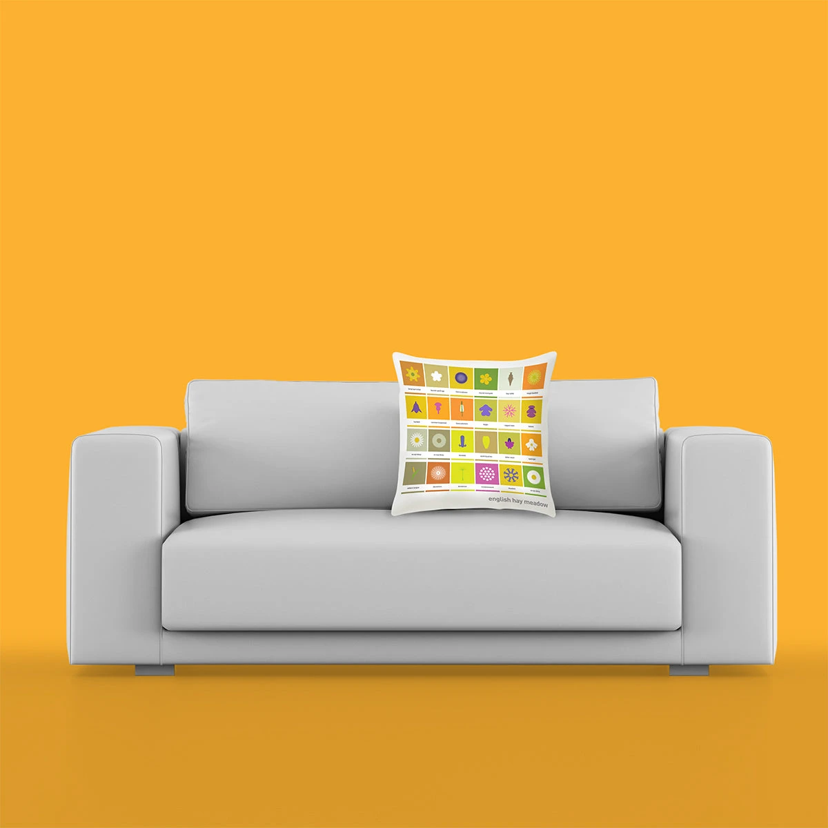 Hay Meadow Icons - Index - Cushion 3 Hay Meadow Icons - Index - Cushion - Image 3