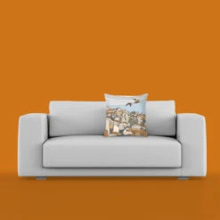 Kinder Scout Curlews & The Woolpacks - Peak District - Cushion -Kitchenware Store PDCRPDxxxxxWHITEROOM5