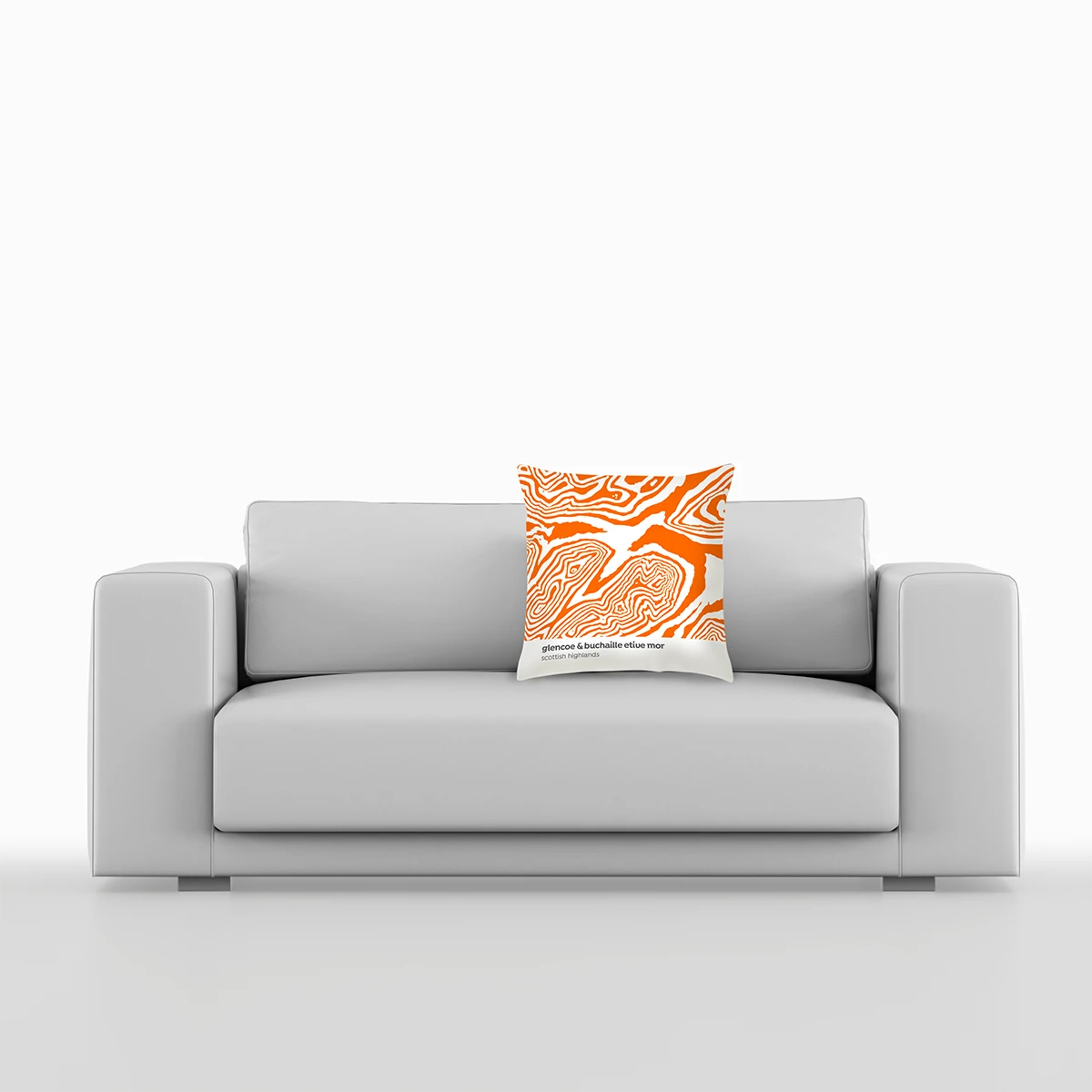 Glencoe - Aonach Eagach Ridge - Scottish Highlands - Contour Range Cushion 4 Glencoe - Aonach Eagach Ridge - Scottish Highlands - Contour Range Cushion - Image 4