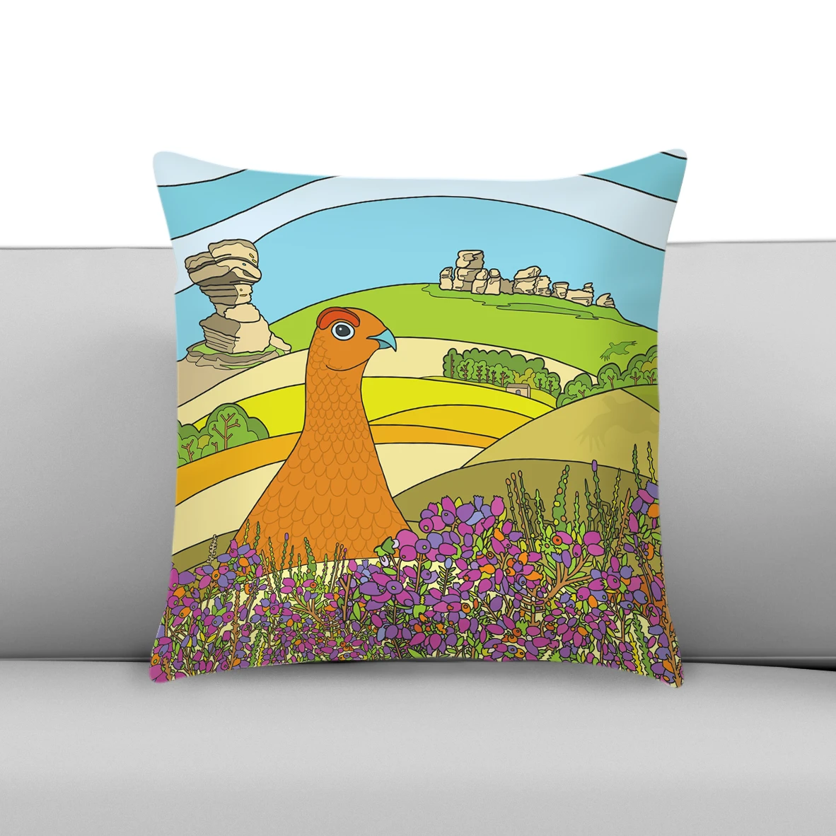 Derwent Edge – Infamous Grouse - Peak District - Cushion 1 Derwent Edge – Infamous Grouse - Peak District - Cushion