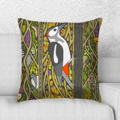 A Walk In The Park - Woodpecker - Cushion -Kitchenware Store PDCushionAwalkintheparksofa e180f3e6 a2ed 4a16 8e7a 52a4eb1f4b3b