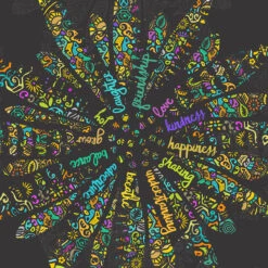 Wellbeing Words - Love Nature - Fine Art Print -Kitchenware Store PDFlowerofLifeZOOMDETAIL bd668216 9373 465a a72f 29d51b50ebb3