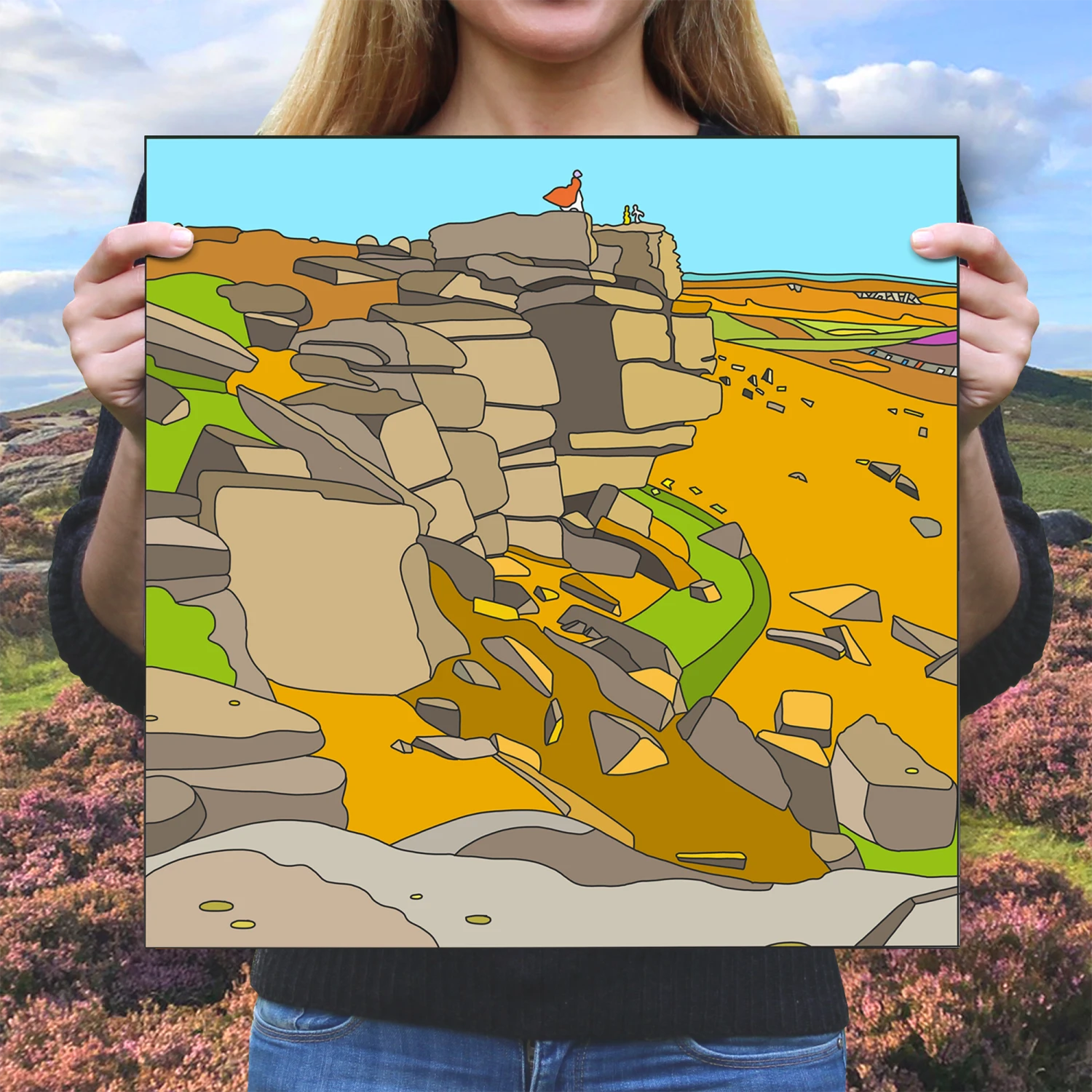 Stanage Edge IV - Peak District Print 1 Stanage Edge IV - Peak District Print