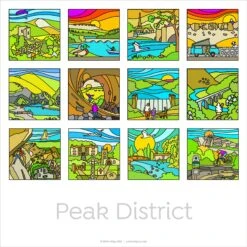 Peak District Idylls - 12 Print Collection - Fine Art Print -Kitchenware Store PDIdyllComposition12smll