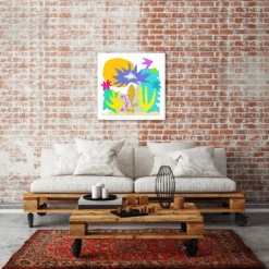 Hay Meadow Tryptych 02 - Love Nature - Fine Art Print 6 Hay Meadow Tryptych 02 - Love Nature - Fine Art Print -Kitchenware Store PDLNHayMeadowROOM2