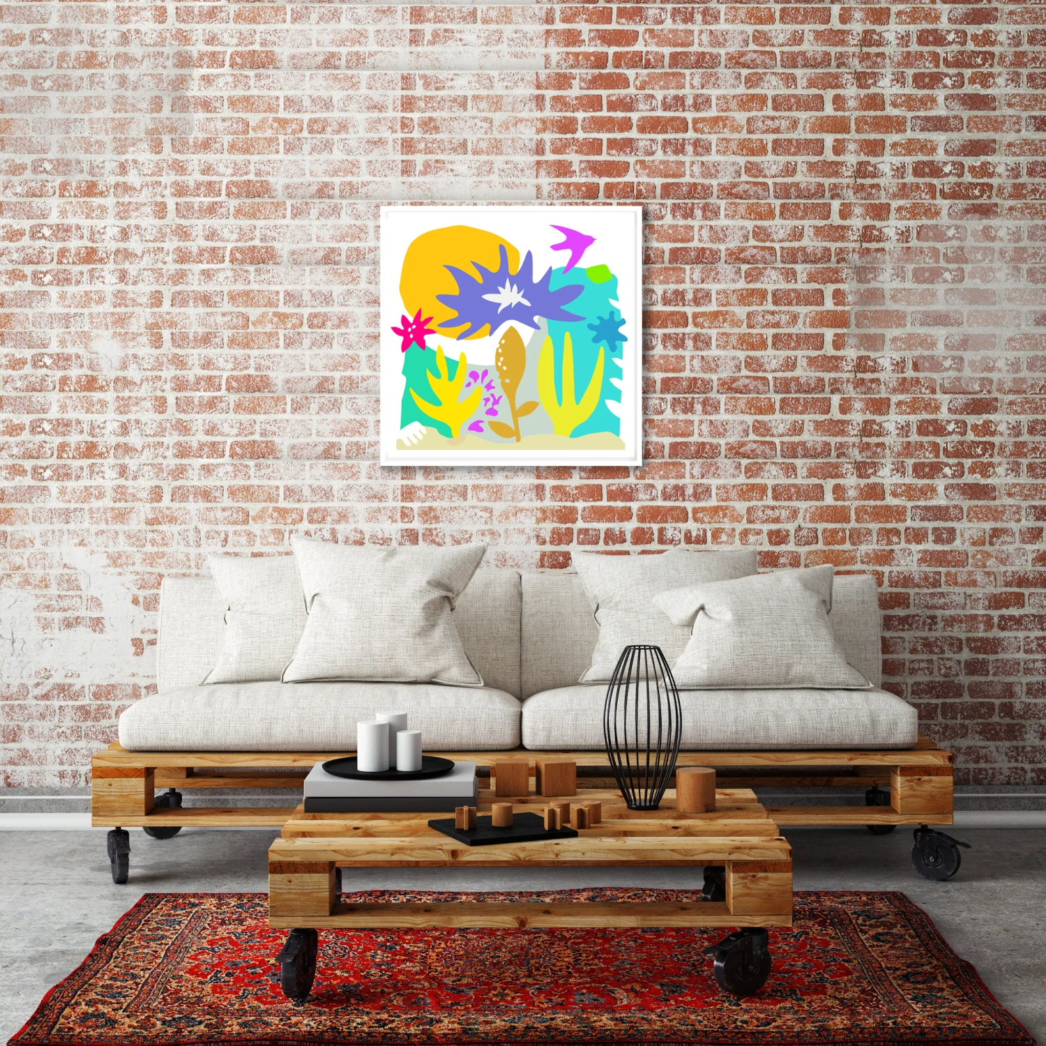 Hay Meadow Tryptych 02 - Love Nature - Fine Art Print 3 Hay Meadow Tryptych 02 - Love Nature - Fine Art Print - Image 3